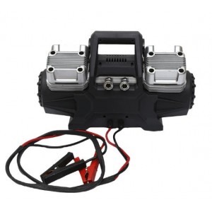 大功率四缸多功能车载充气泵智能汽车摩托车打气泵便捷式四缸全金